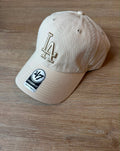 Gorra 47 Clean Up LA Dodgers Beige