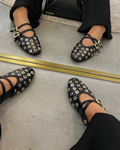 FLATS NEGRAS & DORADO
