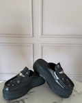 MULES JORDAN METALLIC