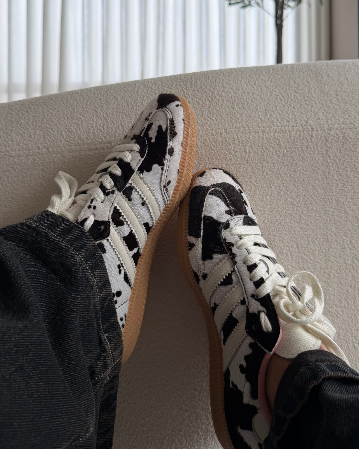 ADIDAS SAMBA VACA BLANCO & ROSA