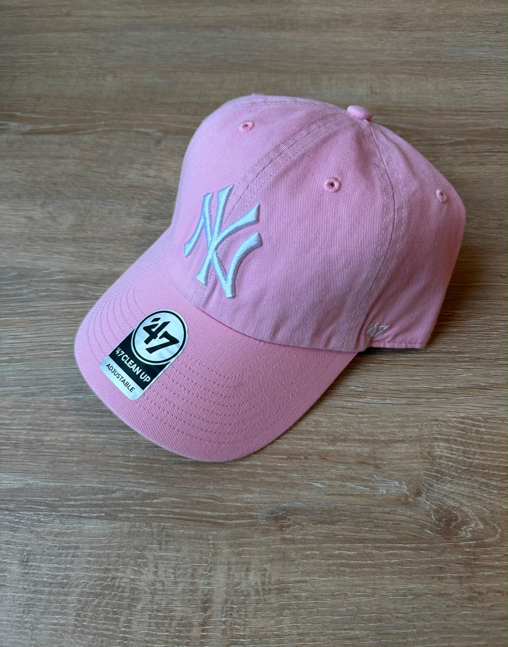 Gorra 47 Clean Up NY Yankees Rosa