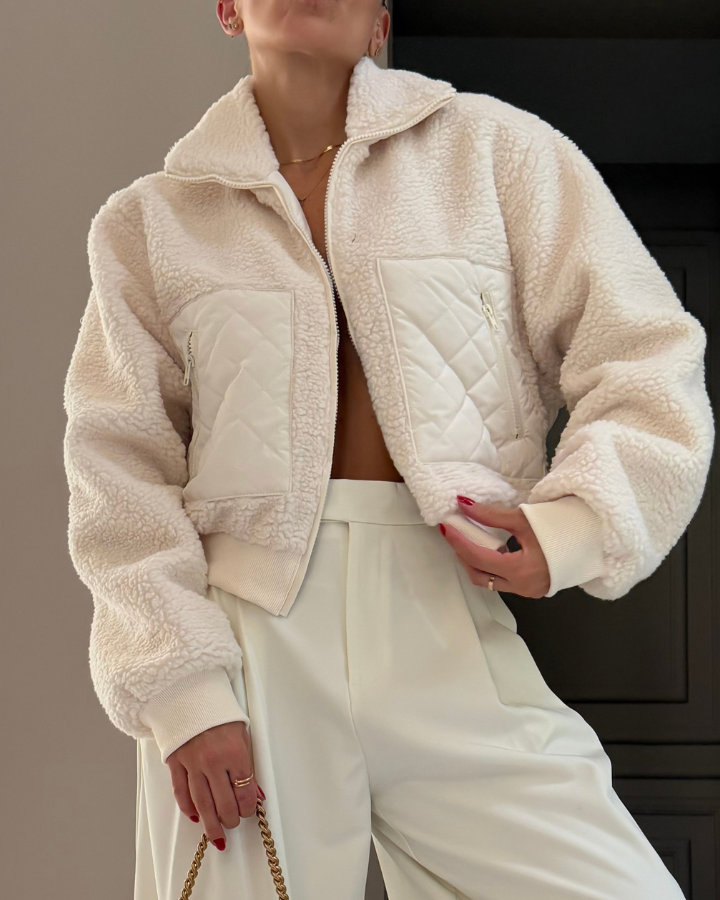 CHAQUETA OVEJA BEIGE