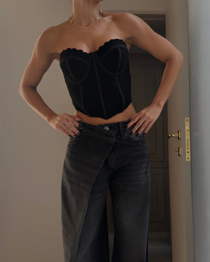 CORSET NEGRO GIORGIA