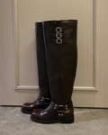 BOTAS OVER THE KNEE VINO TINTO
