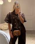 CAMISA DENIM CAFÉ